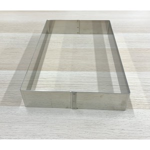 Fascia inox 20x30x4H